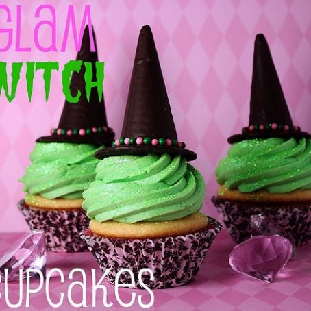 Glam Witch Cupcakes
