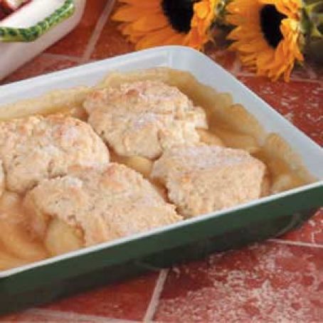Pear 'n' Apple Cobbler Recipe