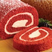 Red Velvet Roll Cake****
