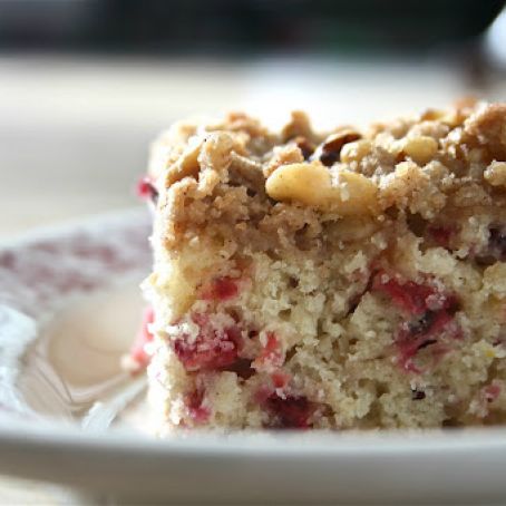 Cranberry Crumb Cake