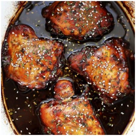 Slow Cooker Honey Garlic Chicken
