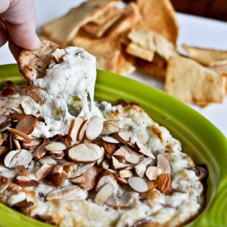 Toasted Almond Parmesan Dip