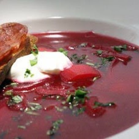Cabbage and Beet Soup