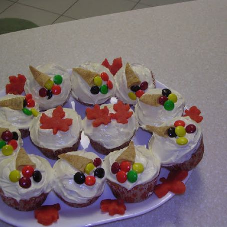 Cornucopia Cupcakes