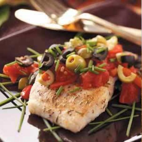 Mediterranean-Style Red Snapper