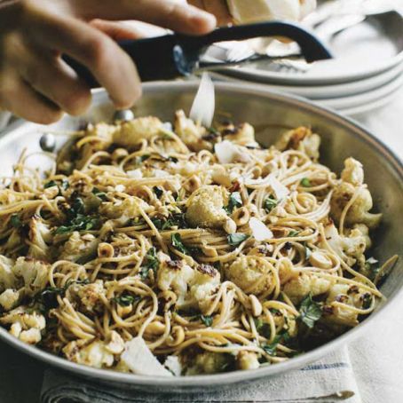Roasted Cauliflower Capellini Recipe