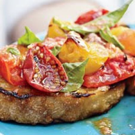 Grilled Tomato Crostini