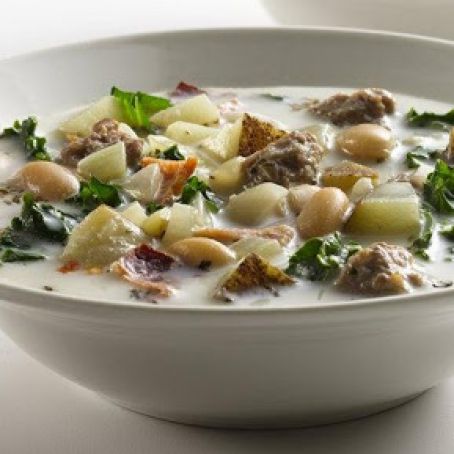 Italian Sausage Soup - Healthified