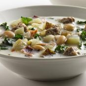 Italian Sausage Soup - Healthified