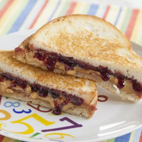 Grilled Peanut Butter & Jam