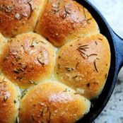 Buttered Rosemary Rolls