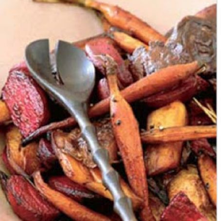 Cider-Roasted Vegies