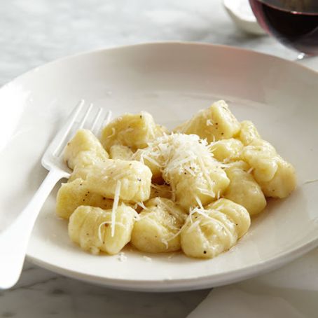 Potato Gnocchi with Butter and Cheese