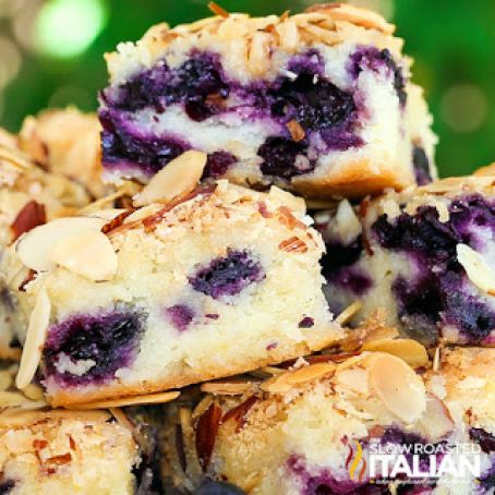 Blueberry Almond Breakfast Cake
