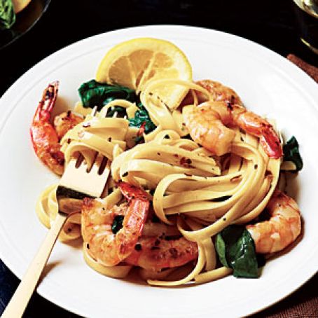 Shrimp Florentine Pasta (CL)