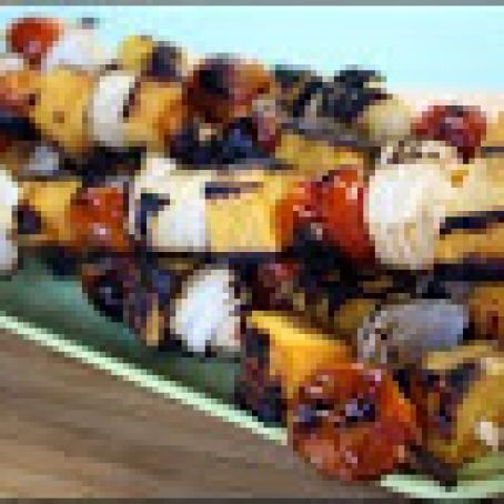 Spiced Butternut Squash on a Stick