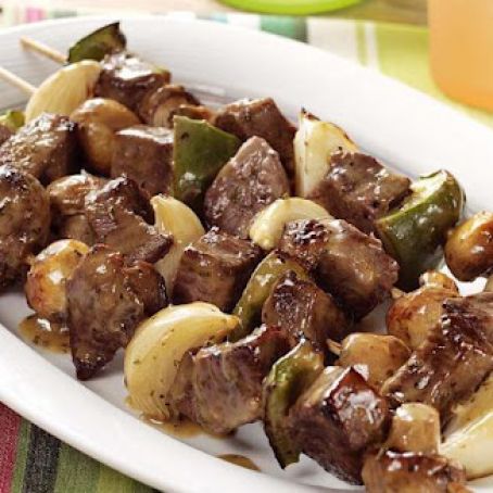 Tangy Beef Kebabs