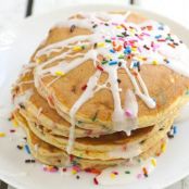 Cake Batter Pancakes