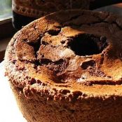 Dark Angel Food Cake -- Diabetes friendly