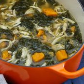 Chicken Sweet Potato and Kale Soup