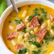 Portuguese Caldo Verde Soup