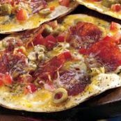 Grilled Crisp-Crust Pizzas