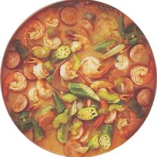 Shrimp and Sausage. Gumbo