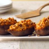 Twice Baked Sweet Potato