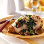 Spinach and Mushroom Smothered Chicken Recipe