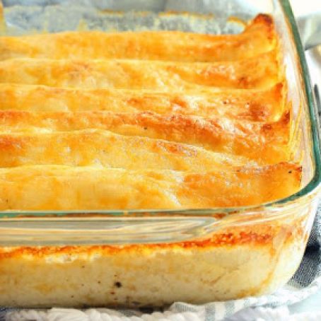 Creamy Chicken Enchiladas