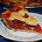Lattice Topped Cherry Pie