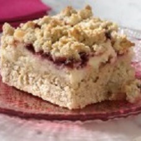 Blackberry Cheesecake Crumb Bars