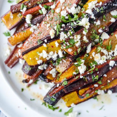 Carrots- Pomegranate Roasted