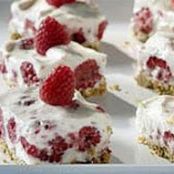 No Bake Raspberry-Lemon Bars