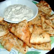Garlic Pita Bread Bites