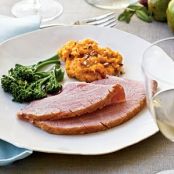 Honey-Coriander Glazed Ham (Cooking Light)