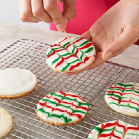 Mosaic Glazed Sugar Cookies