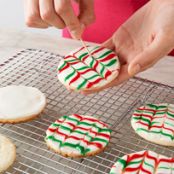Mosaic Glazed Sugar Cookies