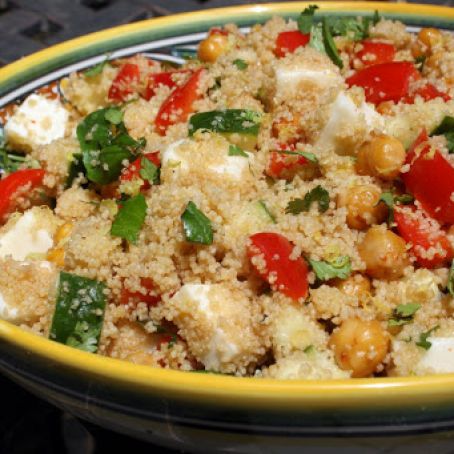 BEAN****Couscous Salad with Garbanzos