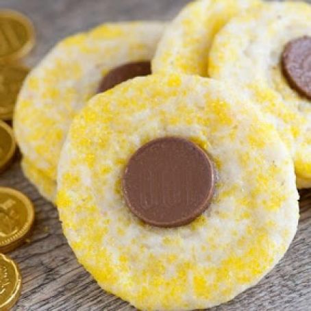 Hanukkah Gelt Cookies