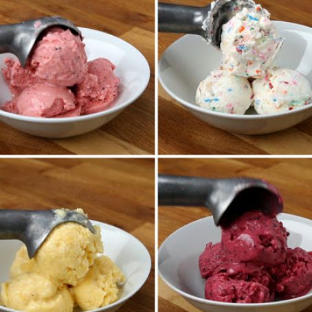 Frozen Yogurt 4 Ways