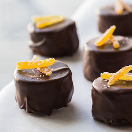 Chocolate-Orange Brownie Bites