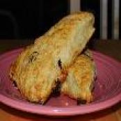 Door County Cherry and White Chocolate Scones