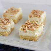 Creme Brulee Cheesecake Bars
