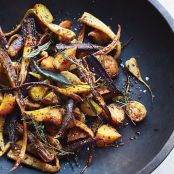 Roasted Root Vegetables with Tamari