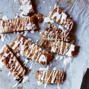 Glazed Maple-Walnut Kringle