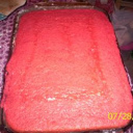 Strawberry Nut Cake