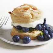 Blueberry Shortcakes with Coconut-Lime Whipped Cream