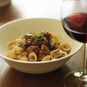 Vegan Sausage and Mushroom Ragu