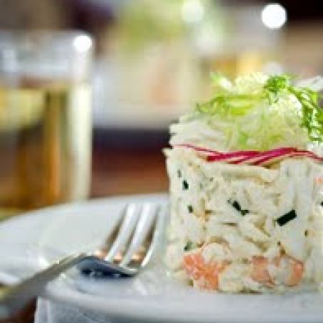 CRAB & SHRIMP TIMBALES